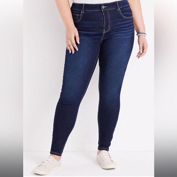Maurice’s Plus Size m jeans ™M Everflex™M Super Skinny High Rise Jeans size 24R - Picture 1 of 6